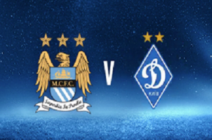 Manchester City vs Dynamo Kiev in UEFA Champions League