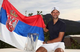 djokovic indian wells 2016 flag 2