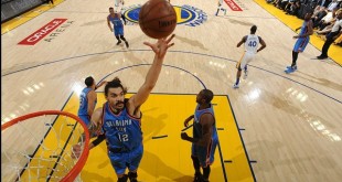 160516213448 steven adams oklahoma city thunder v golden state warriors game one.1000x563