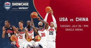 USA Basketball vs China Olympic 2016 Poster NBA 756x400