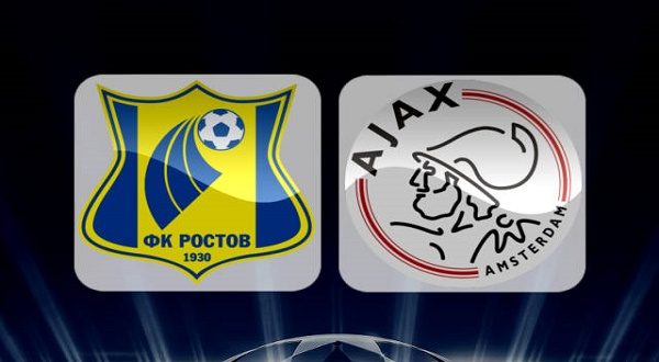 Rostove vs Ajax Champions League Match Preview and Prediction 24 August 2016