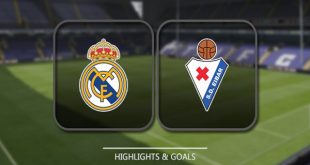 Real Madrid vs Eibar