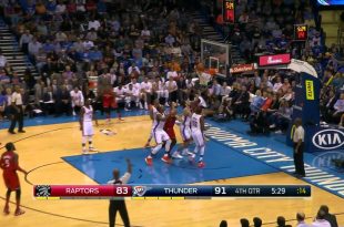 Oklahoma City Thunder vs Toronto Rapto