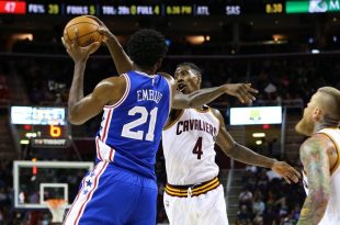 9596370 iman shumpert joel embiid nba preseason philadelphia 76ers cleveland cavaliers 850x560