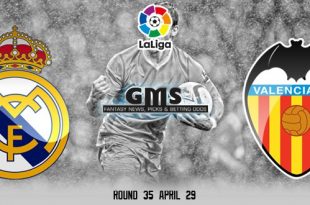 La Liga Real Madrid vs Valencia CF