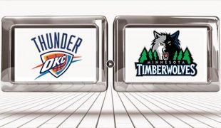 Oklahoma City Thunder @ Minnesota Timberwolves 320x180