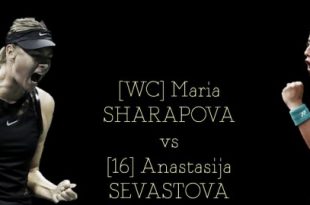 sharapova sevastova beijing preview 3939668838