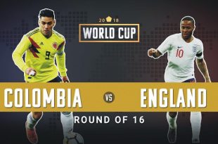 colombia vs england fifa world cup 2018 Round Of 16 Match Live Stream 3rd July 2018