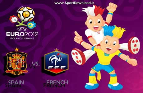 Euro 2012 spain vs. french