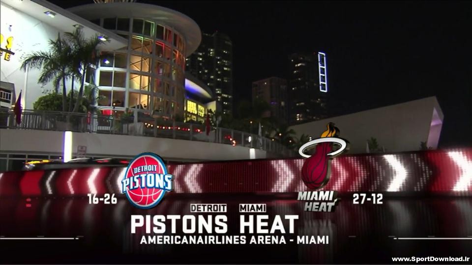 Detroit Pistons vs Miami Heat